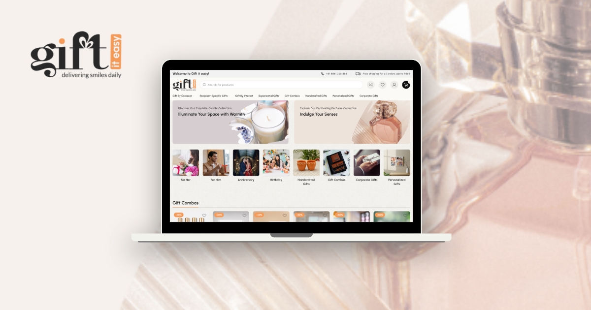 You are currently viewing Website Design for Online Gift Store